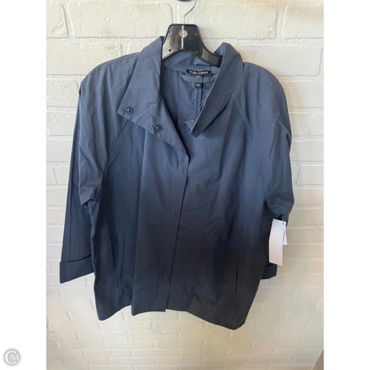 Jacket Other By Eileen Fisher In Blue, Size: M