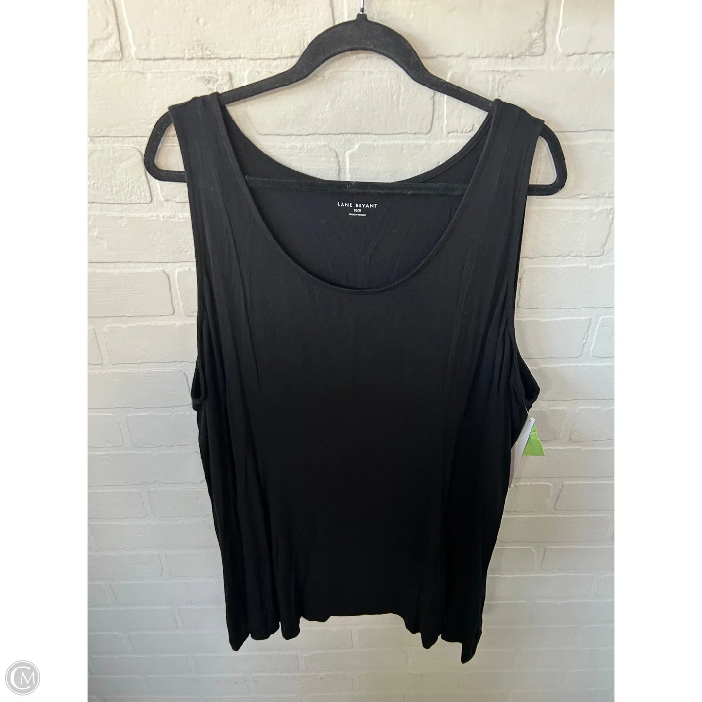 Top Sleeveless Basic By Lane Bryant In Black, Size: 4x