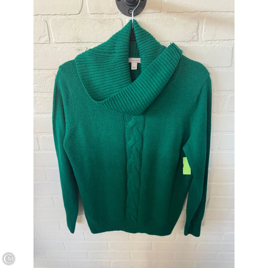 Sweater By Dressbarn In Green, Size: L