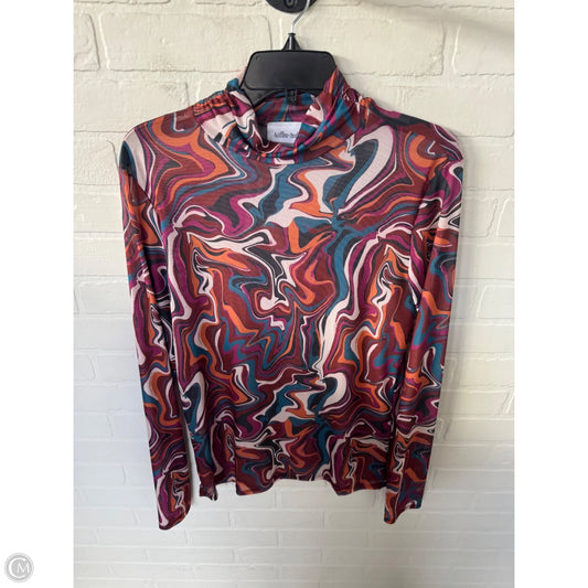 Top Long Sleeve By Willow & Root In Red, Size: Xl