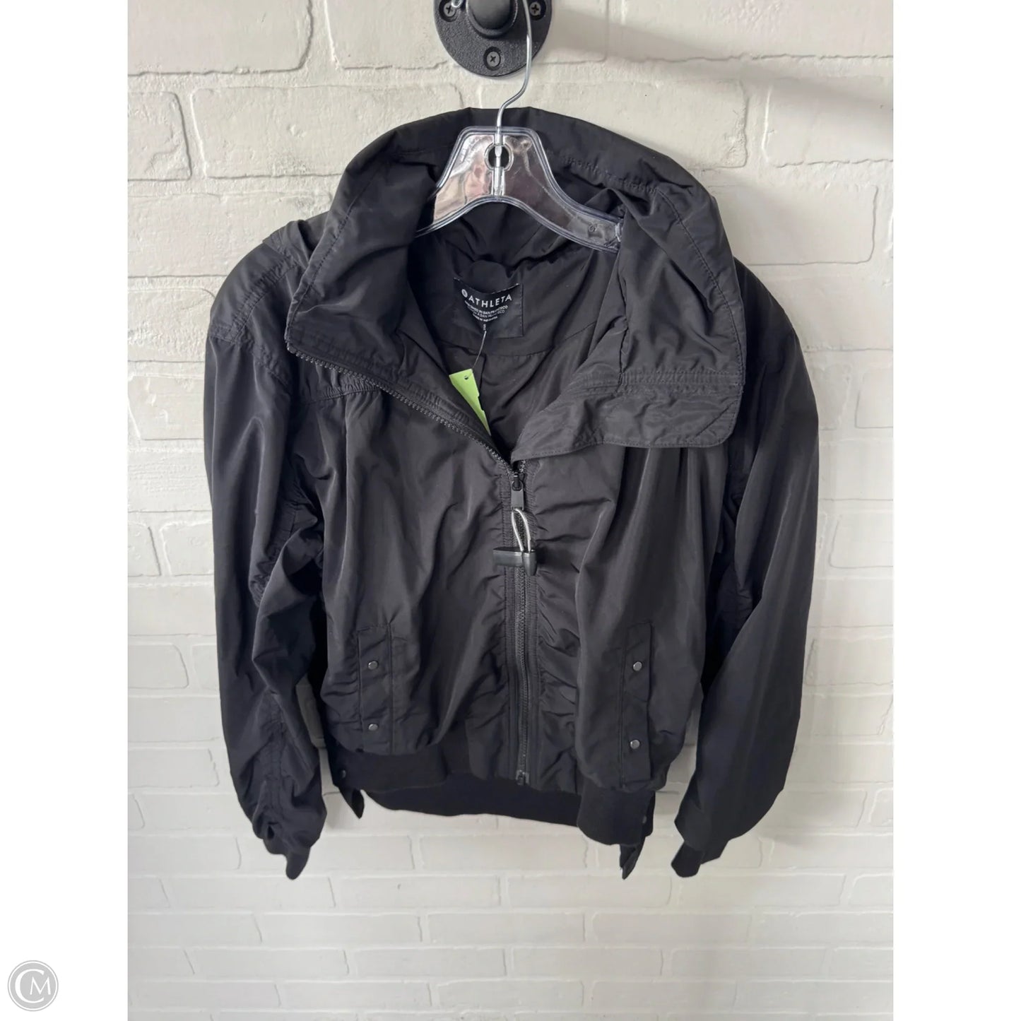 Athletic Jacket By Athleta In Black, Size: S