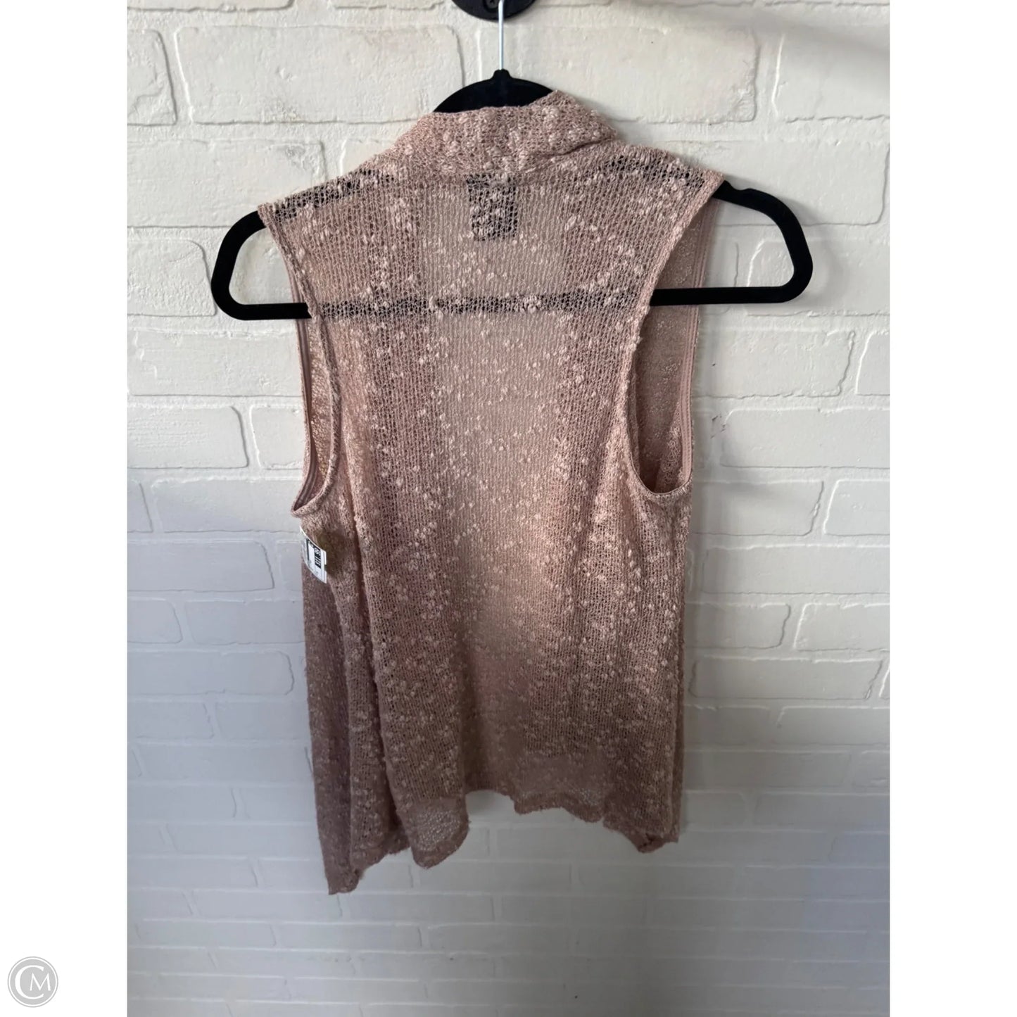 Vest Other By Bobeau In Tan, Size: M