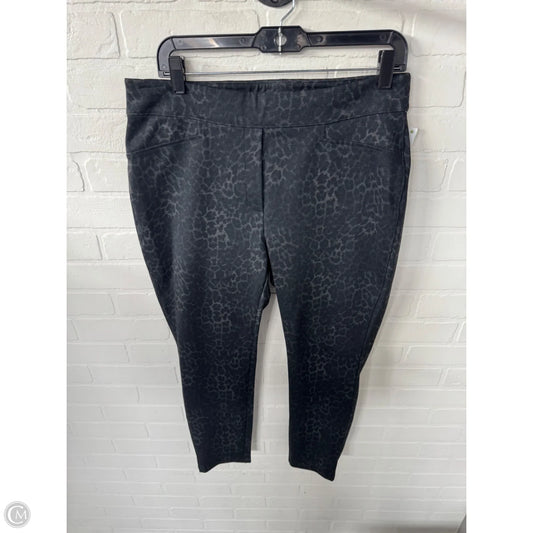 Pants Leggings By Chicos In Black, Size: 12p