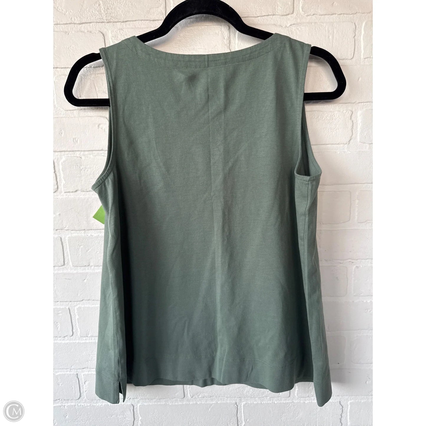 Top Sleeveless Basic By Pure Jill In Green, Size: S