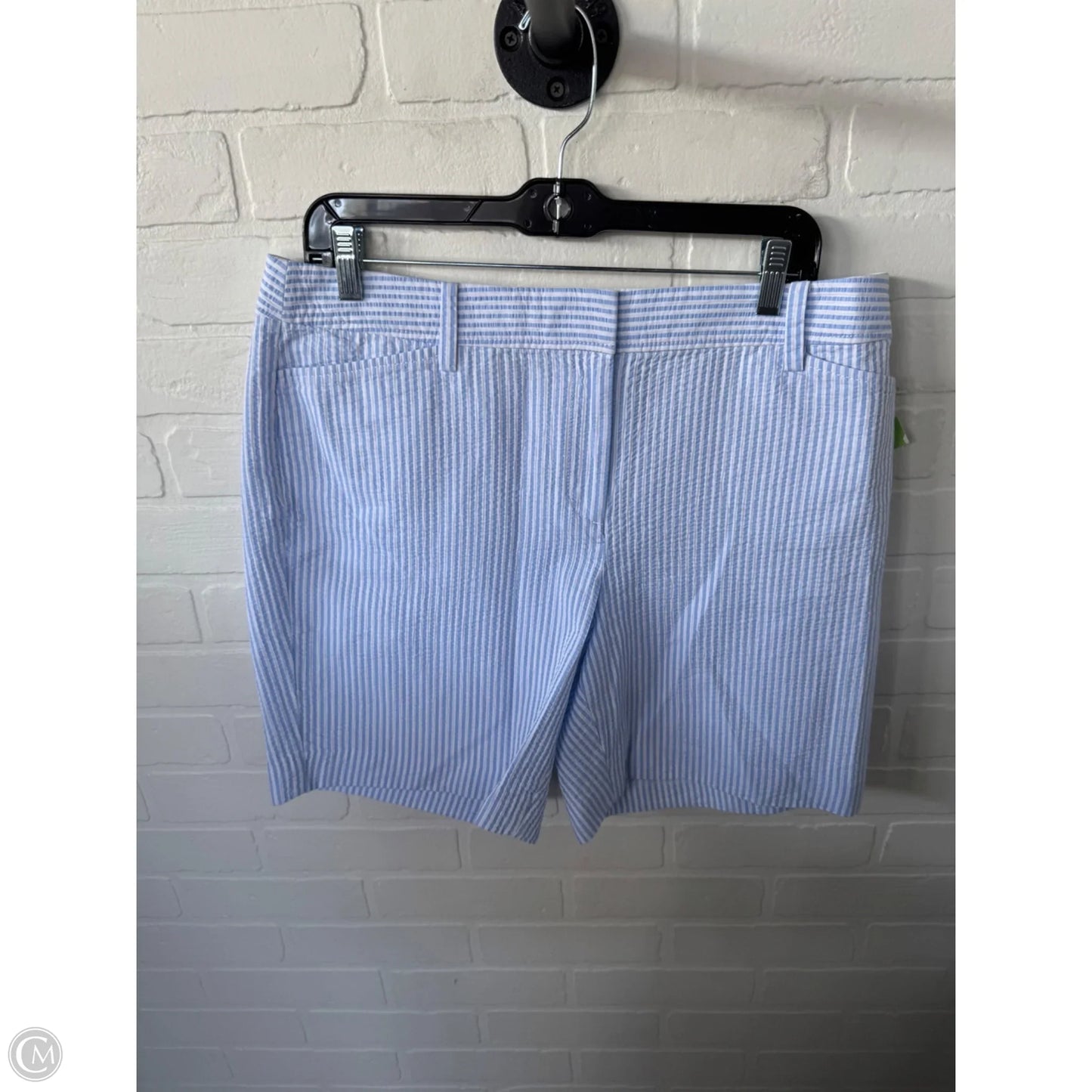Shorts By Talbots In Blue & White, Size: 10