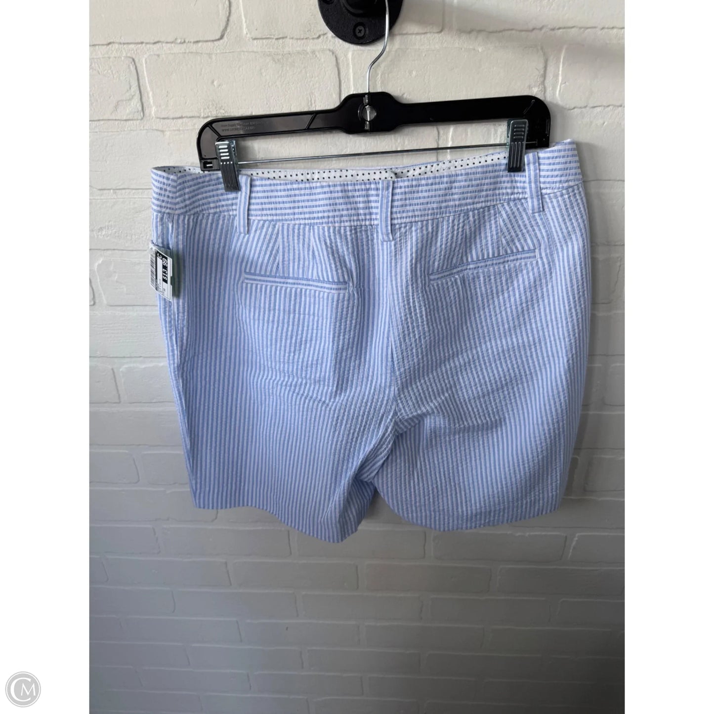 Shorts By Talbots In Blue & White, Size: 10