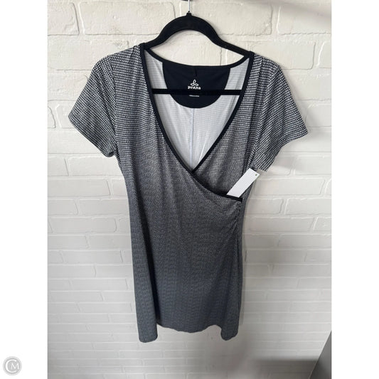 Athletic Dress By Prana In Black & White, Size: M