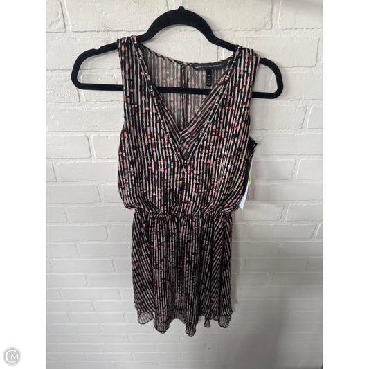 Dress Casual Short By White House Black Market In Black & White, Size: Xxs