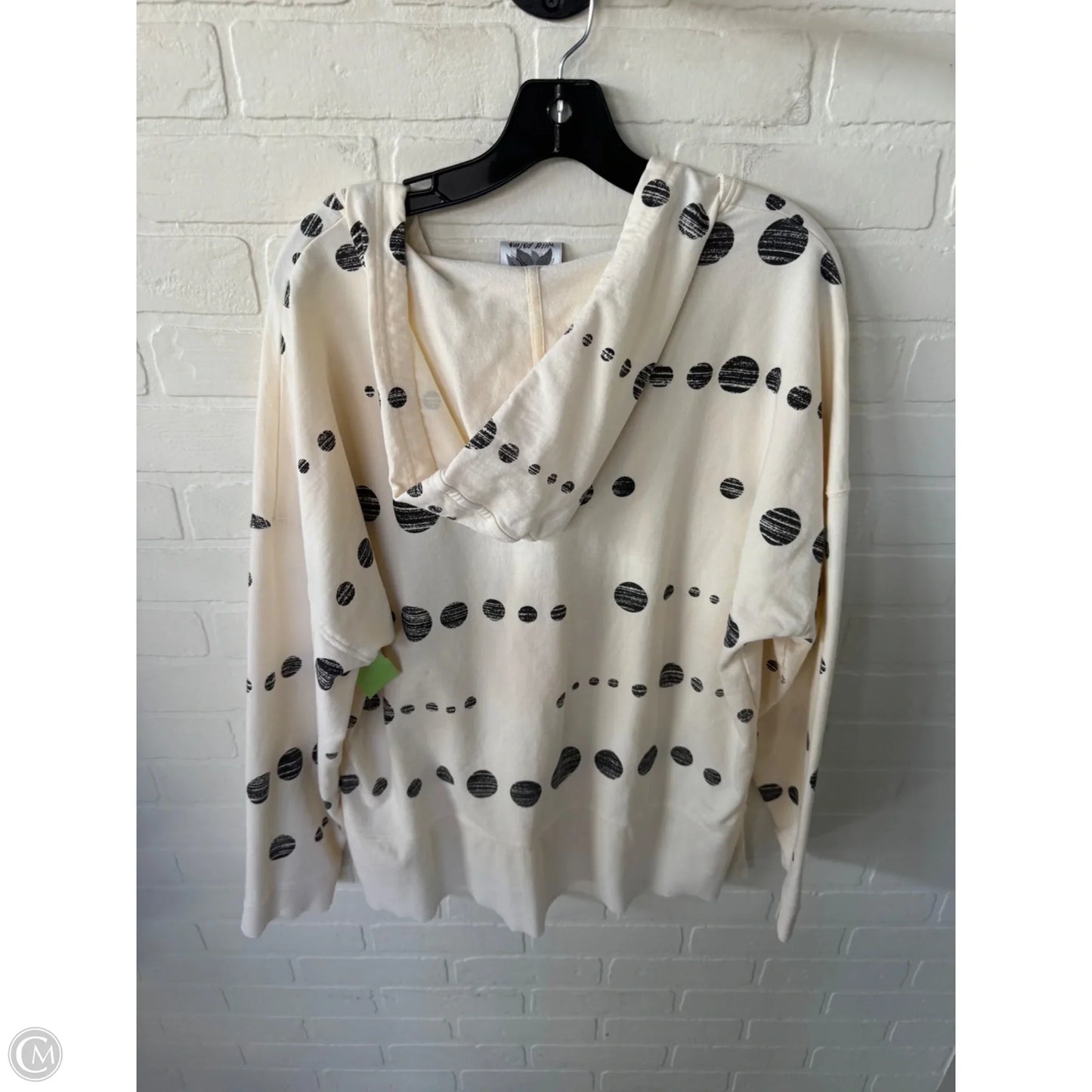 Sweatshirt Hoodie By Cmc In Beige, Size: Xxl