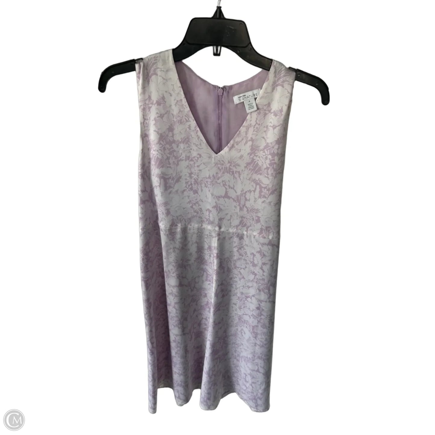 Dress Party Midi By Nordstrom In Purple & White, Size: S