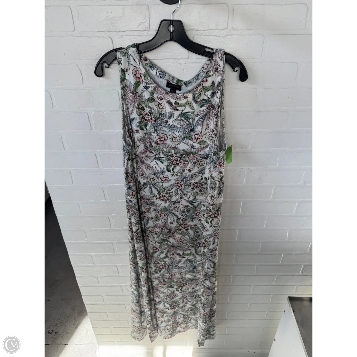 Dress Casual Maxi By J. Jill In Black & White, Size: Xl