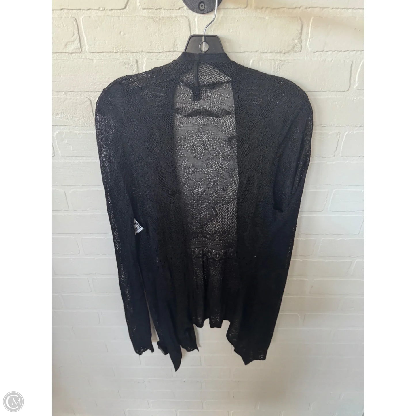Sweater Cardigan By White House Black Market In Black, Size: L
