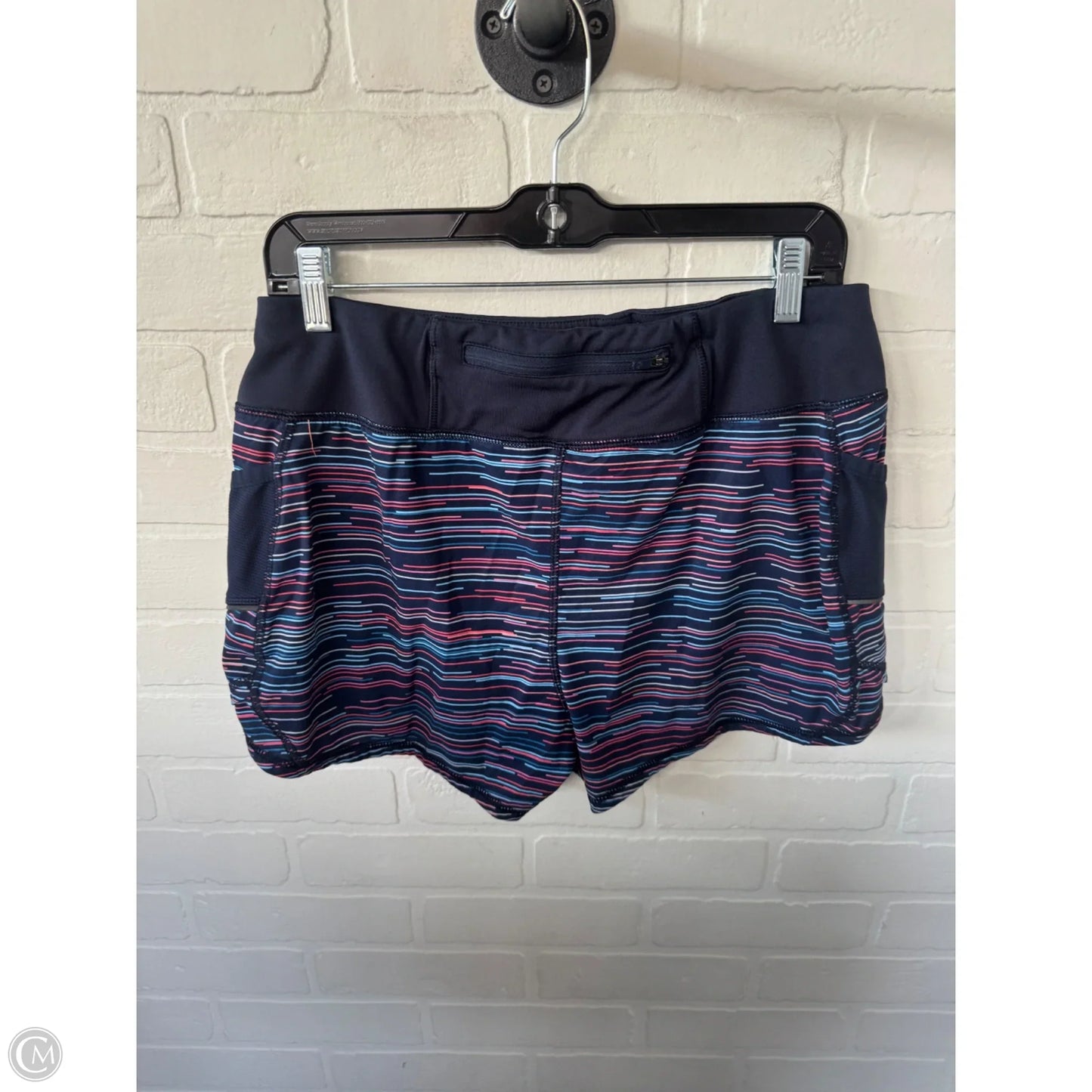 Athletic Shorts By Athleta In Blue & Pink, Size: 8