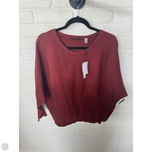Sweater By Tahari In Brown, Size: Xl