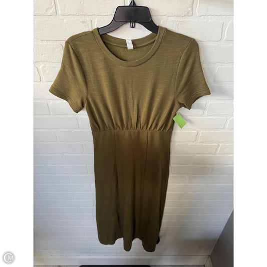 Dress Casual Midi By Daily Practice By Anthropologie In Green, Size: S