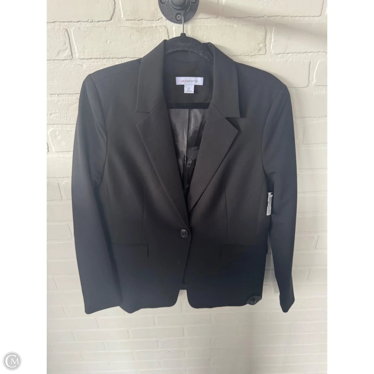 Blazer By Liz Claiborne In Black, Size: M