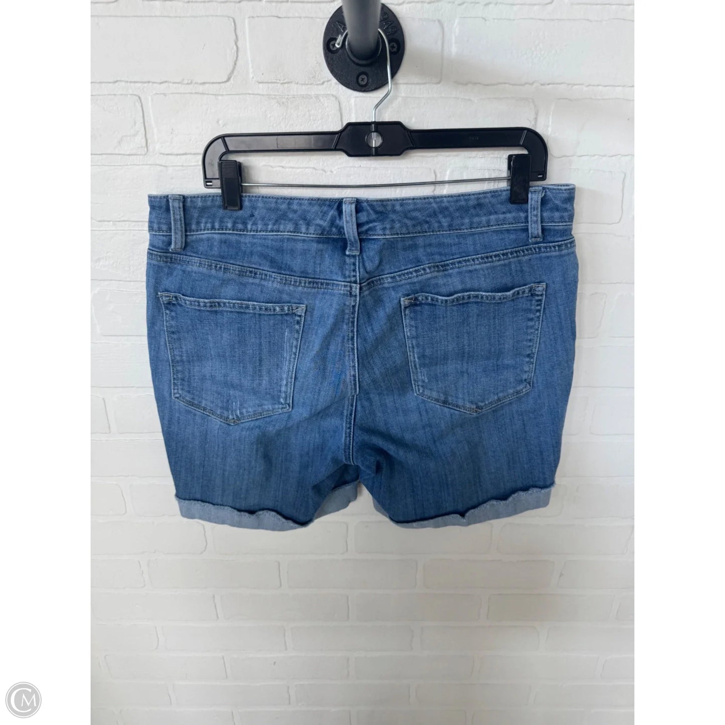 Shorts By Talbots In Blue Denim, Size: 12
