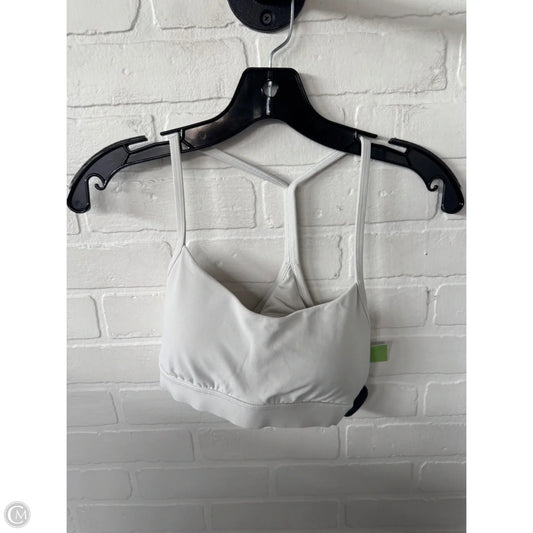Athletic Bra By Lululemon In Grey, Size: M