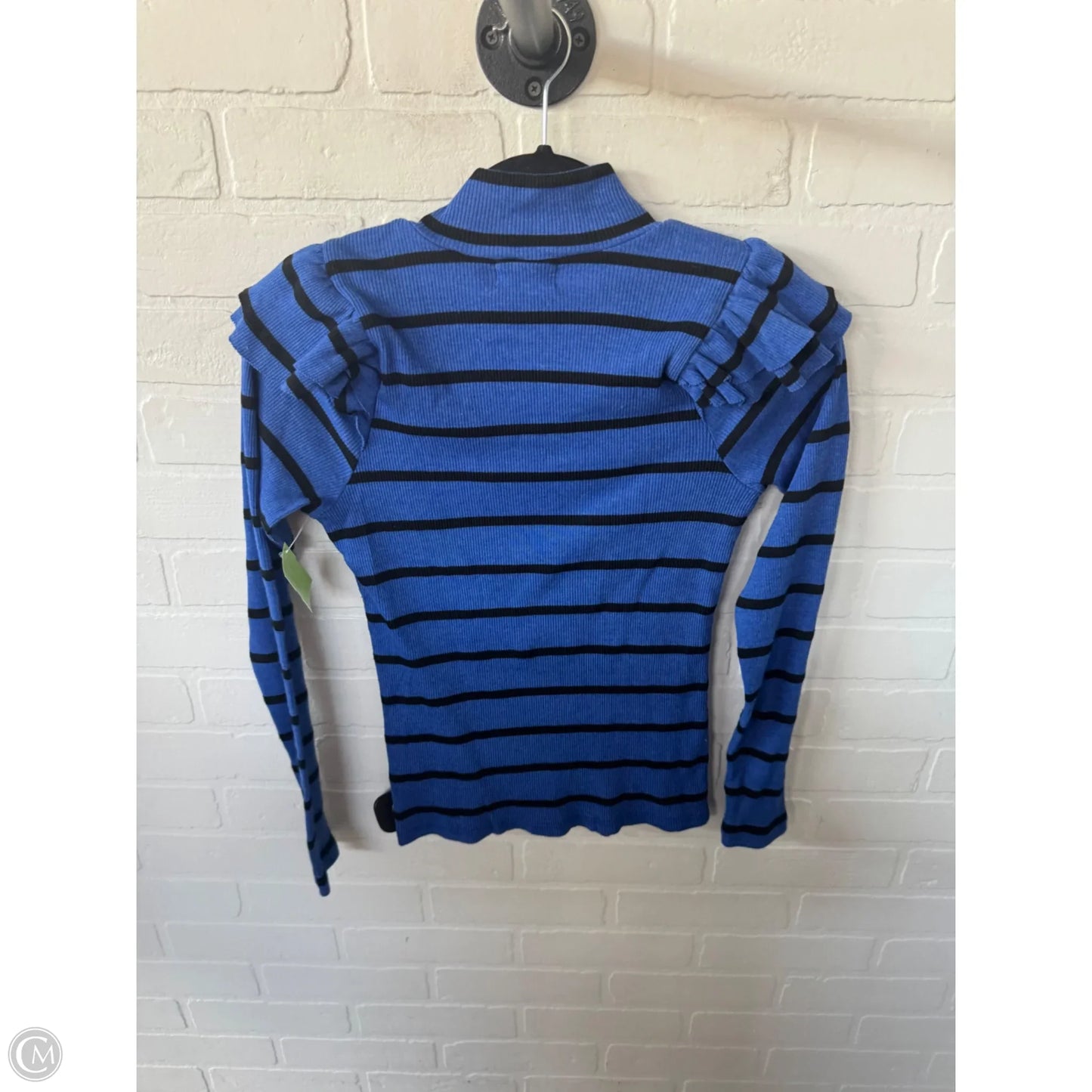 Sweater By T.la In Black & Blue, Size: M