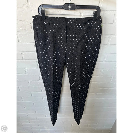 Pants Other By Adrianna Papell In Black & White, Size: 8