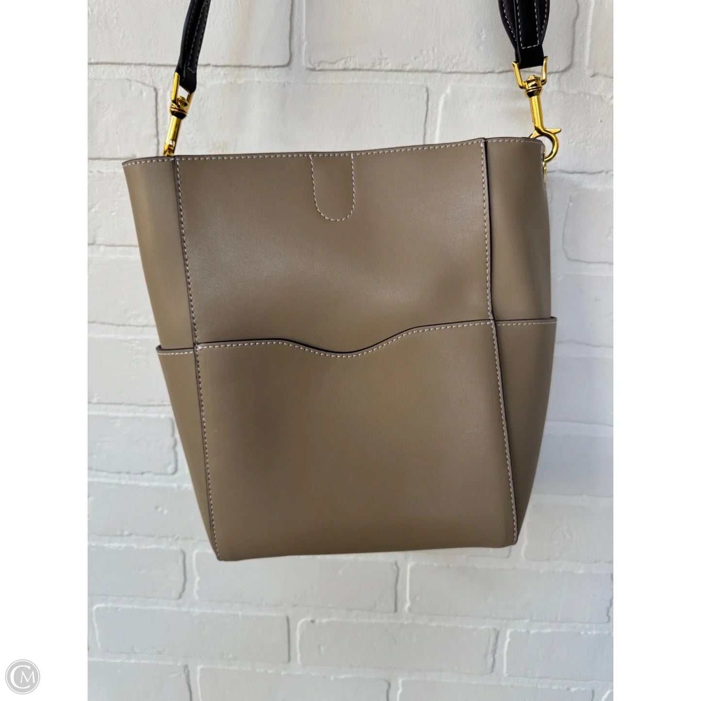 Crossbody Leather By Cma, Size: Medium