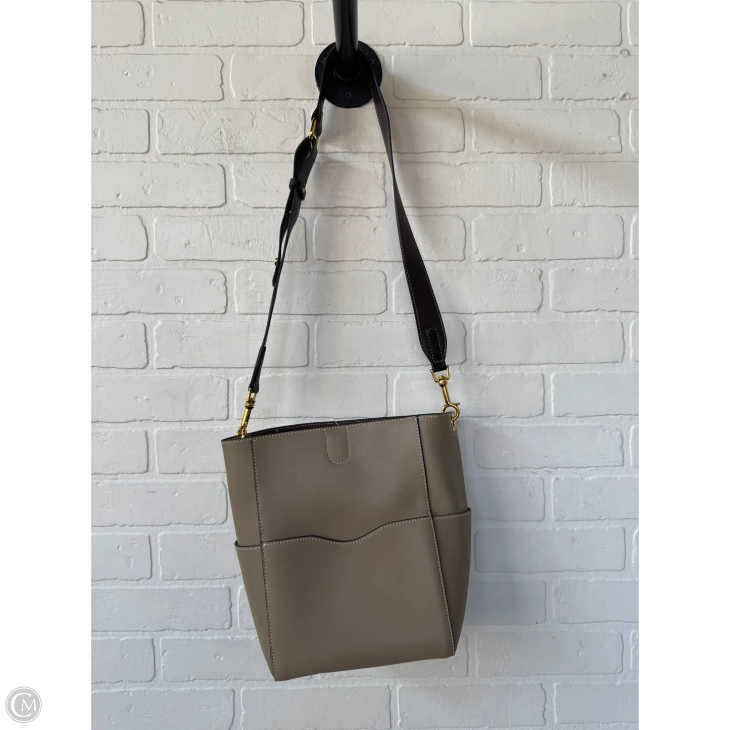 Crossbody Leather By Cma, Size: Medium