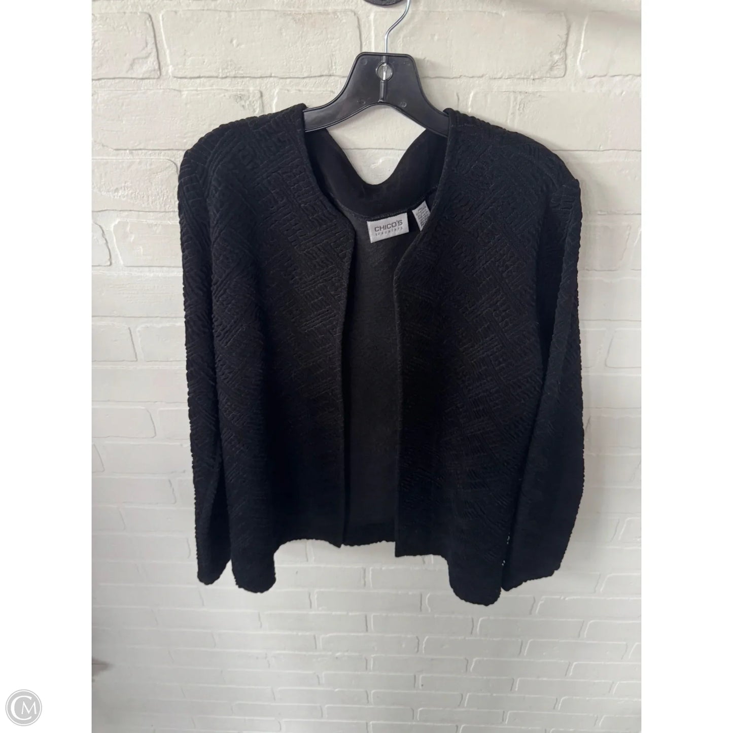 Cardigan By Chicos In Black, Size: L