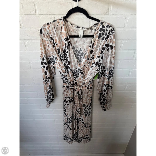 Dress Work By H&m In Black & Tan, Size: Xl
