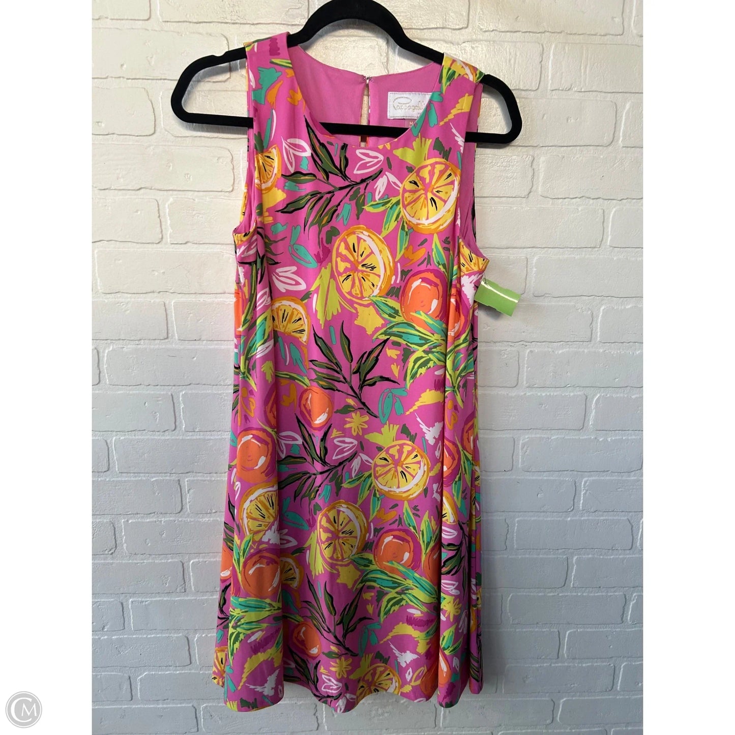Dress Casual Short By Cappagallo In Pink, Size: M