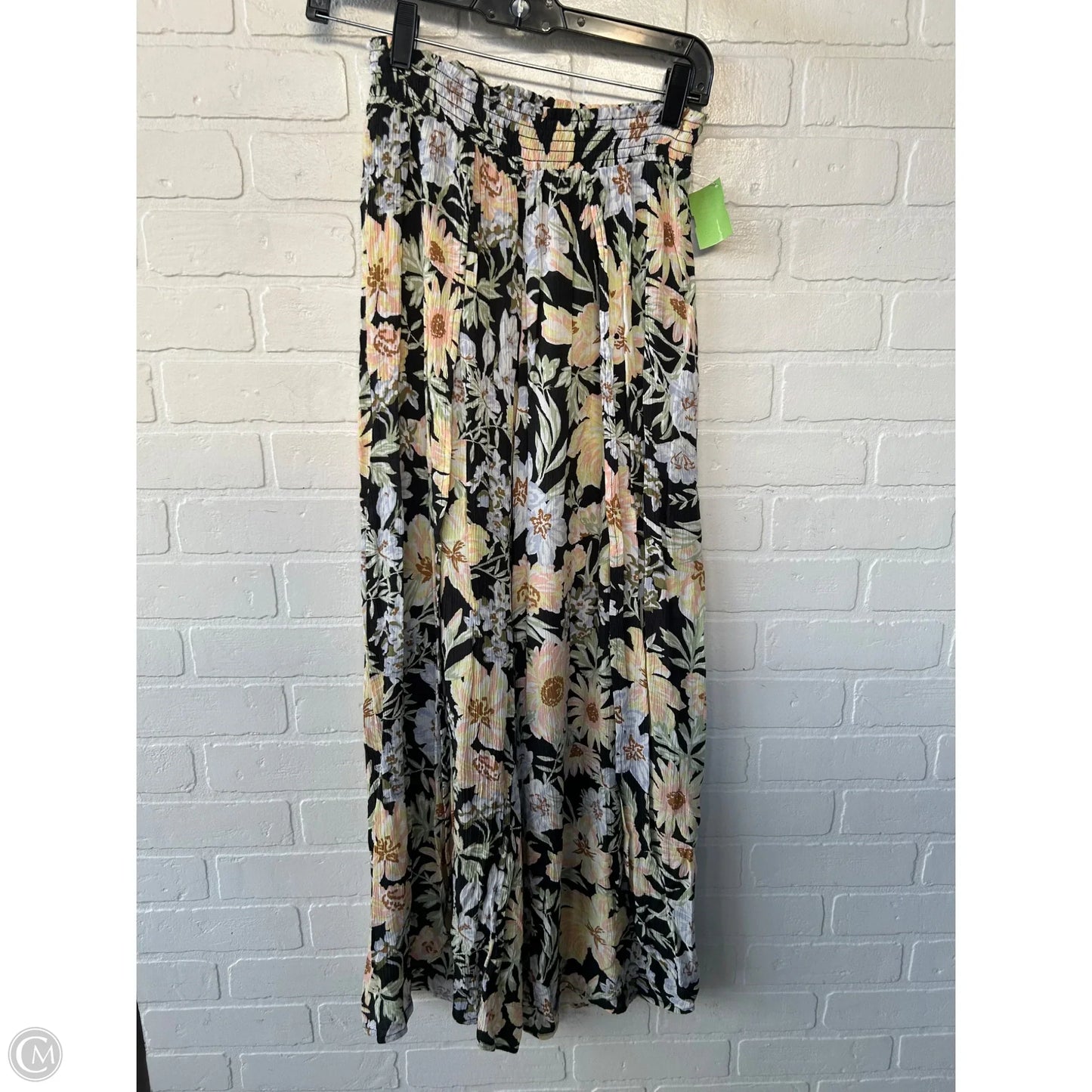 Pants Wide Leg By Billabong In Black & White, Size: 4
