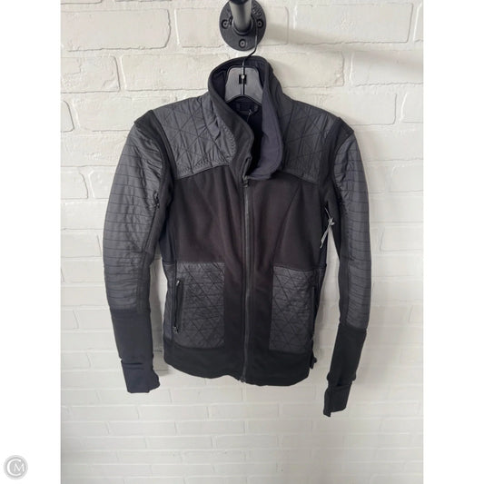 Athletic Jacket By Lululemon In Black, Size: S