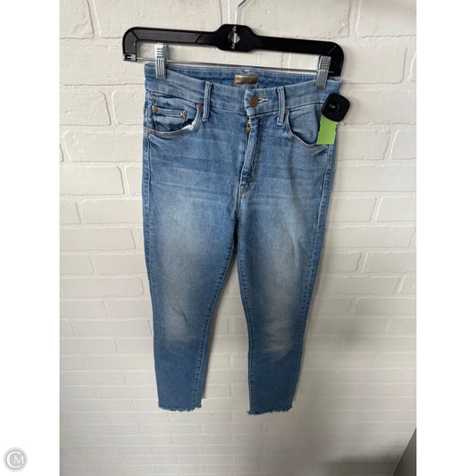 Jeans Skinny By Mother In Blue Denim, Size: 0