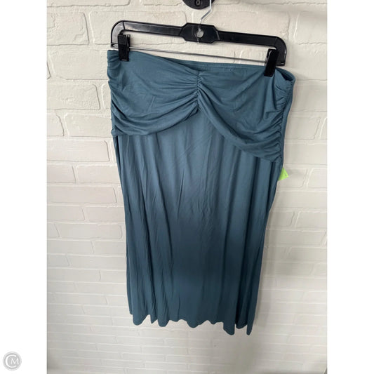Skirt Maxi By Clothes Mentor In Blue, Size: 16