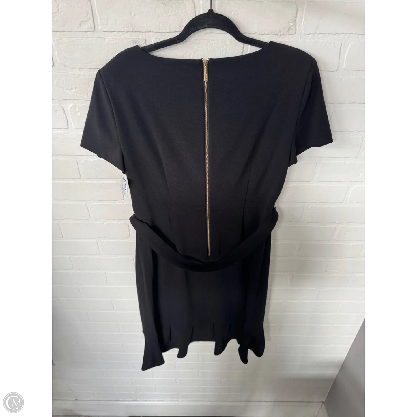 Dress Work By Calvin Klein In Black, Size: L
