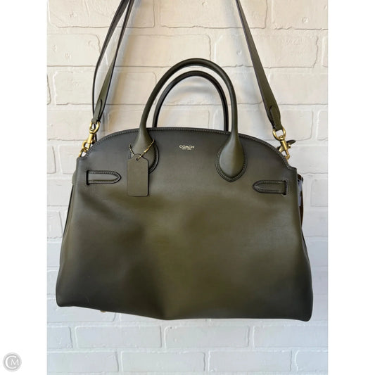 Handbag Designer By Coach, Size: Large