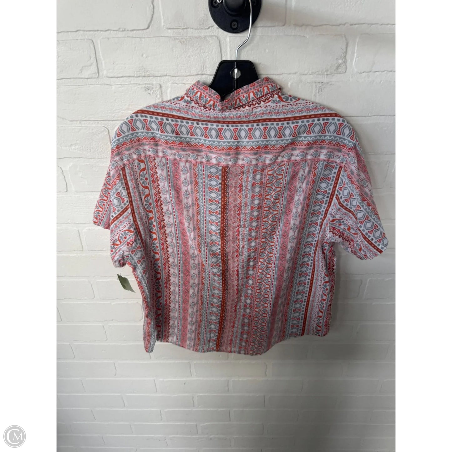 Top Short Sleeve By Rachel Zoe In Orange, Size: S