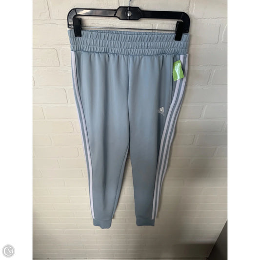 Athletic Pants By Adidas In Blue & White, Size: 4