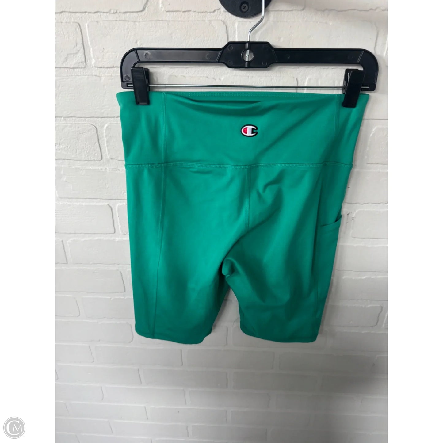 Athletic Shorts By Champion In Green, Size: 8