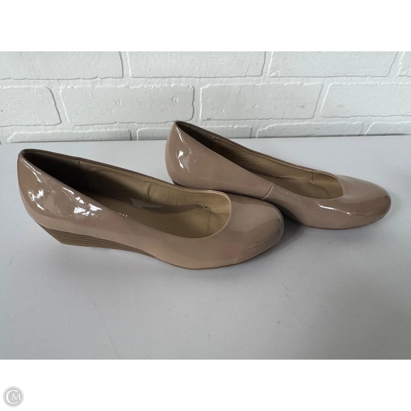 Shoes Heels Wedge By Cl By Chinese Laundry In Tan, Size: 7.5