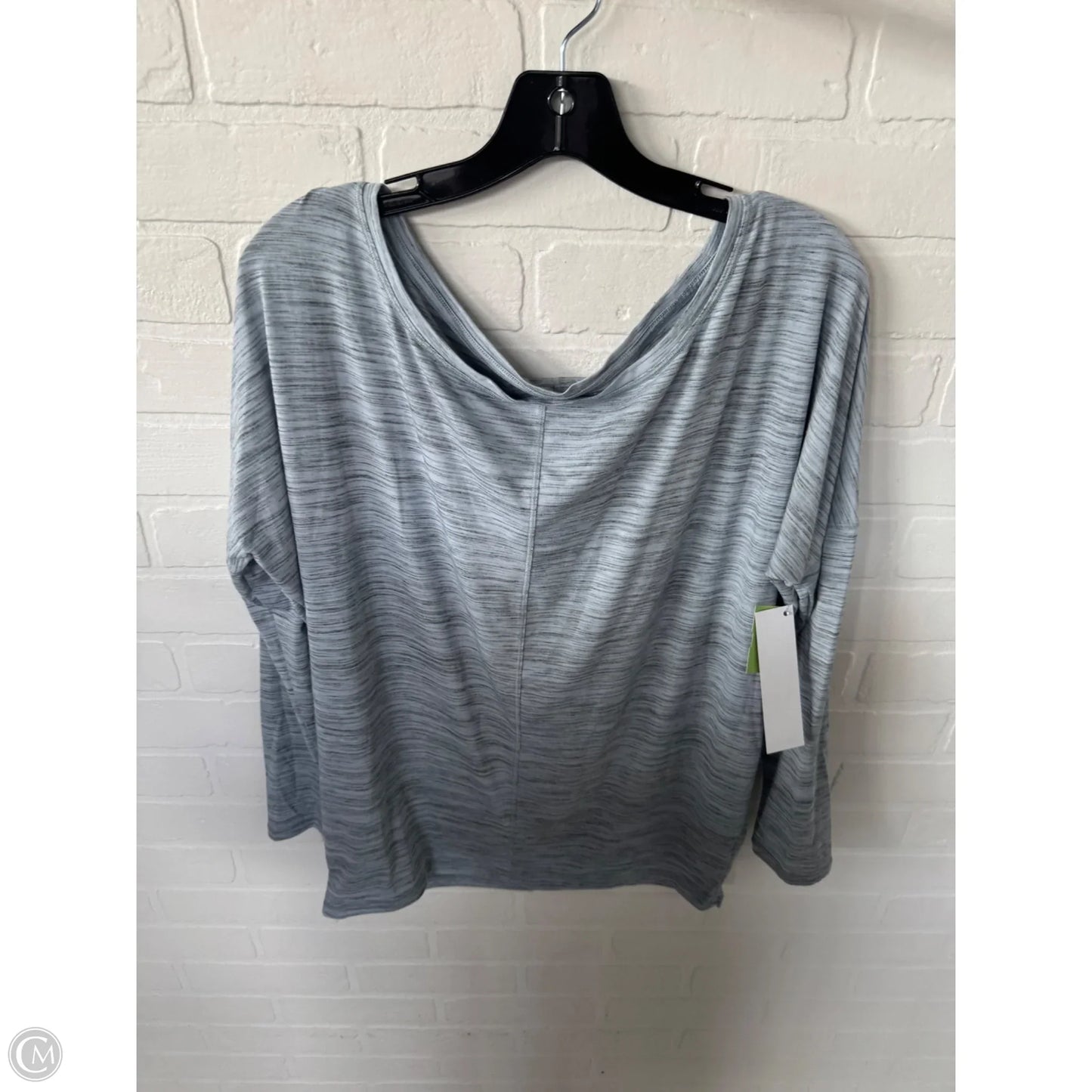 Athletic Top Long Sleeve Crewneck By Athleta In Blue, Size: S