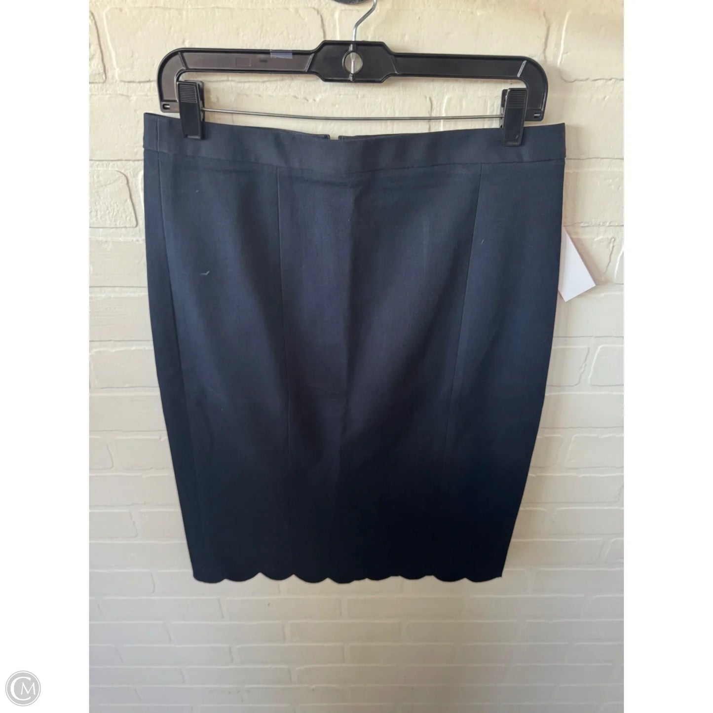 Skirt Midi By Banana Republic In Blue, Size: 8