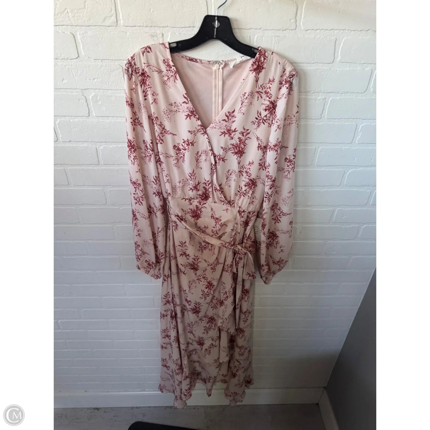 Dress Casual Maxi By Bohme In Peach, Size: L