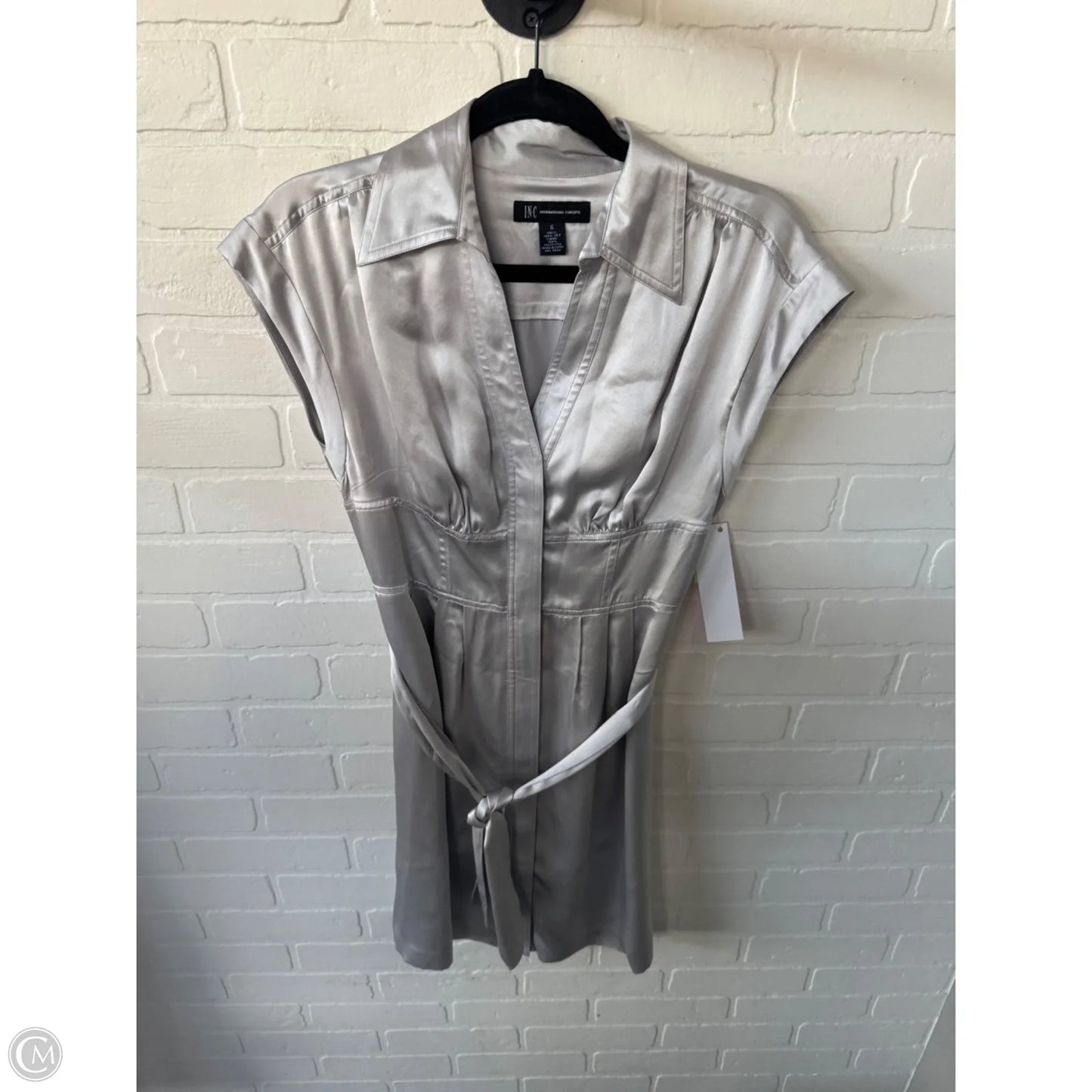 Dress Work By Inc In Grey, Size: S
