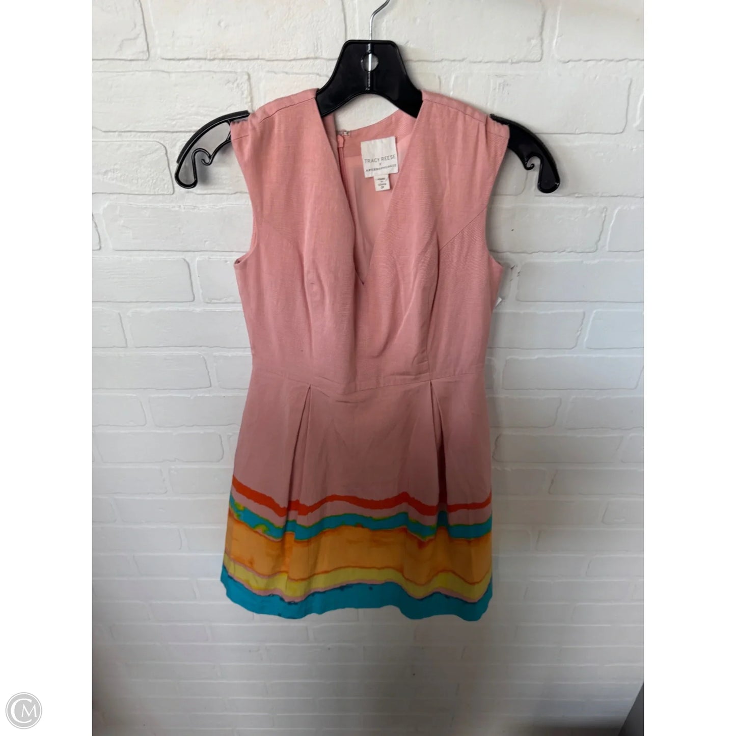 Dress Casual Short By Tracy Reese In Peach, Size: Xsp