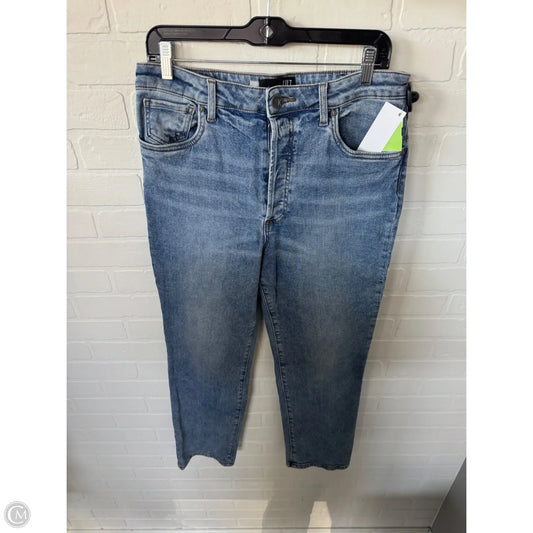 Jeans Straight By Kut In Blue Denim, Size: 10