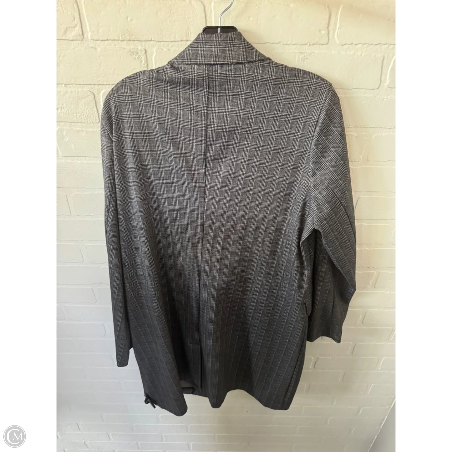 Jacket Other By Adrianna Papell In Black & White, Size: L