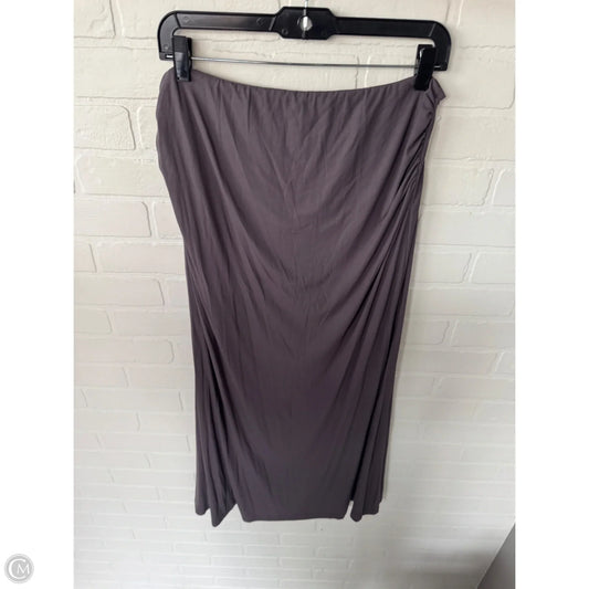 Skirt Maxi By Cmc In Grey, Size: 16