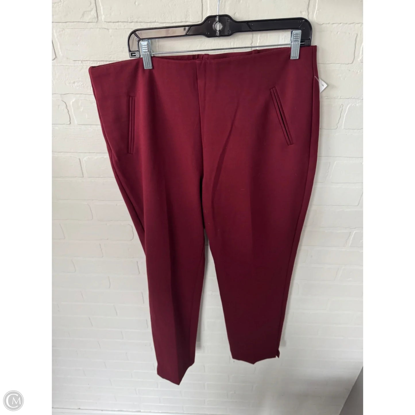 Pants Other By Chicos In Red, Size: 14