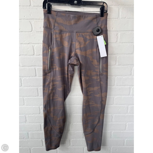 Athletic Leggings By Athleta In Grey, Size: 8