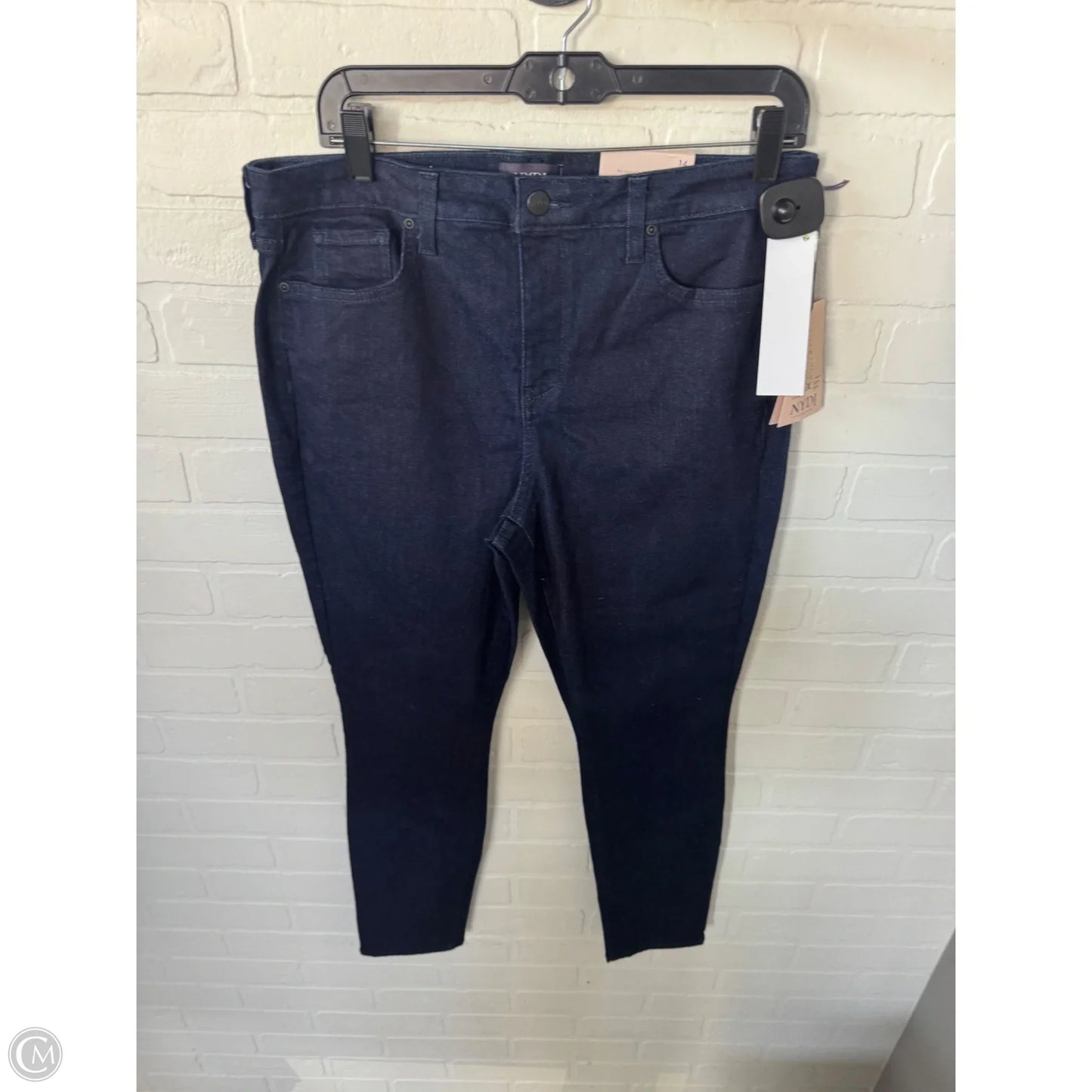 Jeans Skinny By Not Your Daughters Jeans In Blue Denim, Size: 14